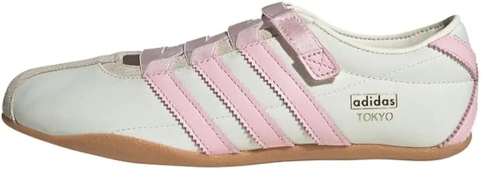 adidas Women's Tokyo MJ W Off whiteClear Pink/Gum 3 8 US
