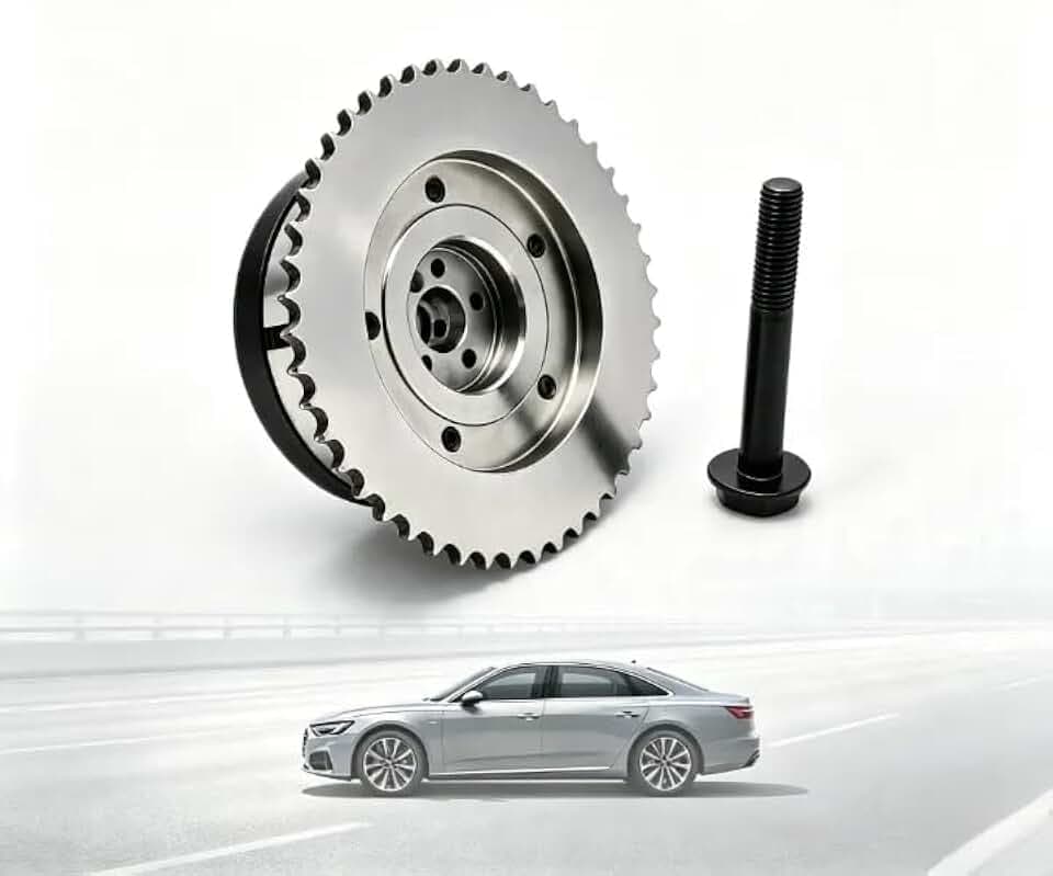 Exhaust Engine Variable Timing Sprocket Cam Camshaft Phaser Gear for 2009-2017 Buick Regal Chevy Equinox GMC Terrain 2.4L 12578516 12621505