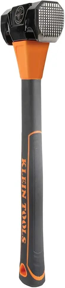 Klein Tools 80936MF Lineman's Milled-Face Hammer, 2.25-Pound