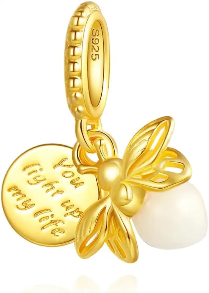 Familie, Freundschaft und Liebe Charm Anhänger | 925 Sterlingsilber mit 5A Zirkonia | Passend für europäische Armbänder und Halsketten | Eleganter Schmuck für Damen