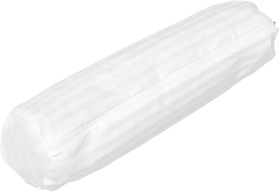 Nackenkissenbezug 80 X 20 cm Zylindrischer Kissenbezug Mit Verdecktem Reißverschluss Weich Atmungsaktiv Herausnehmbarer Innenbezug Für Sofa Bett Und Büro