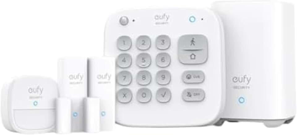 Eufy eufy Sicherheitsalarm, 5-teilig, B2C, EU/ES/FR/ES, Weiß, Iteration 1
