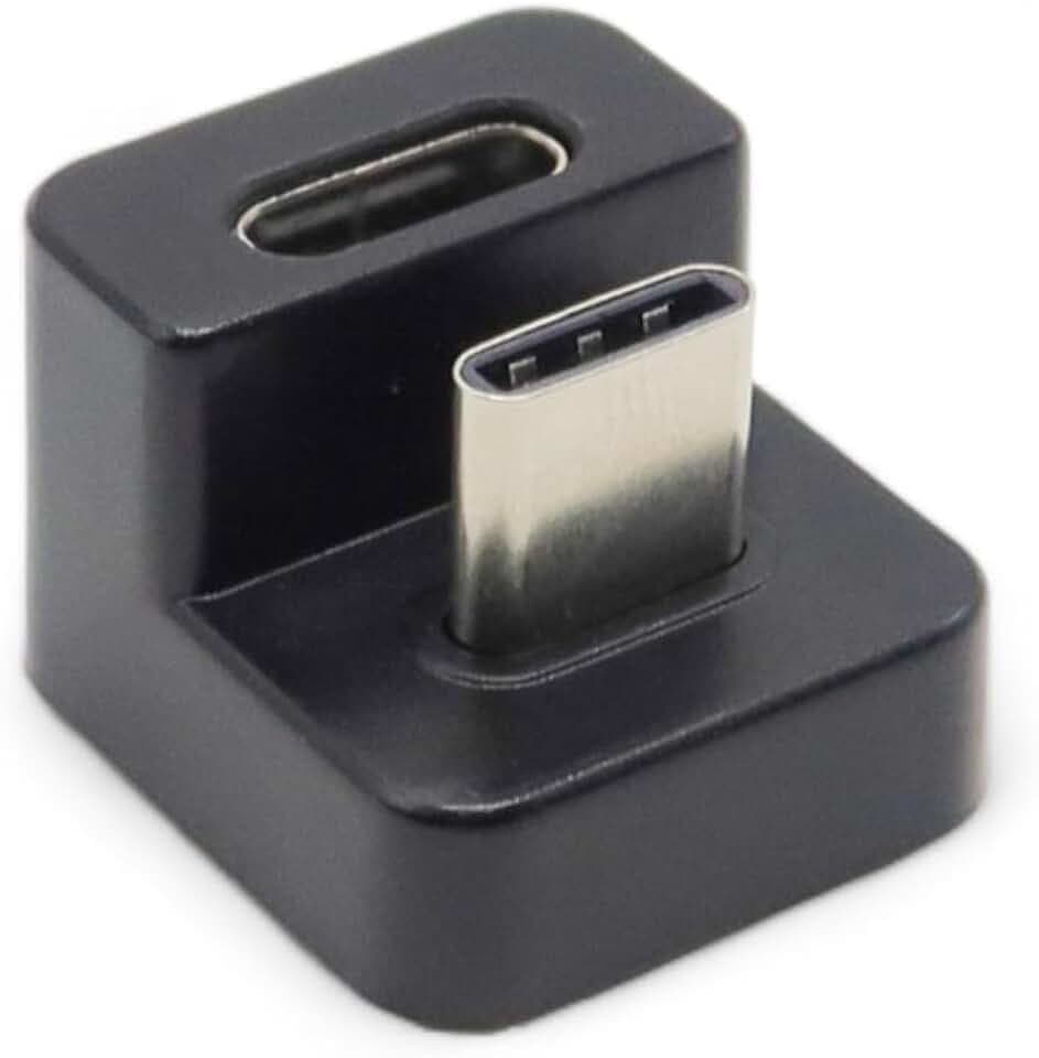 Kado 180° USB Type-C to USB Type-C 3.1 Gen 2 10Gbps 60W Charging Adapter