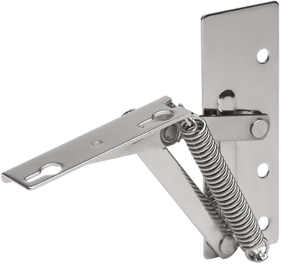Metafranc Klappenscharnier Stahl – 1 Paar – Klappengewicht 3,3 kg
