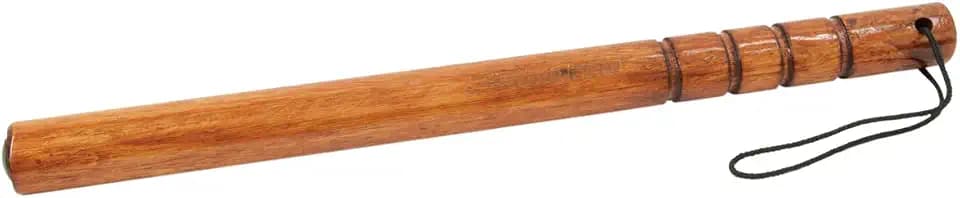 RoadPro RPTT2 18-Inch Weighted Wood Tire Thumper Safety Stick Big Rig Tire Pressure Fish Bat, Brown