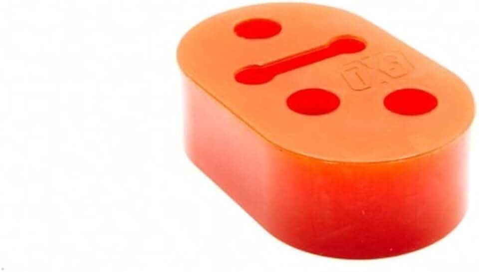 Turbo XS Universal 12mm Two Position Polyurethane Exhaust Hanger - Red