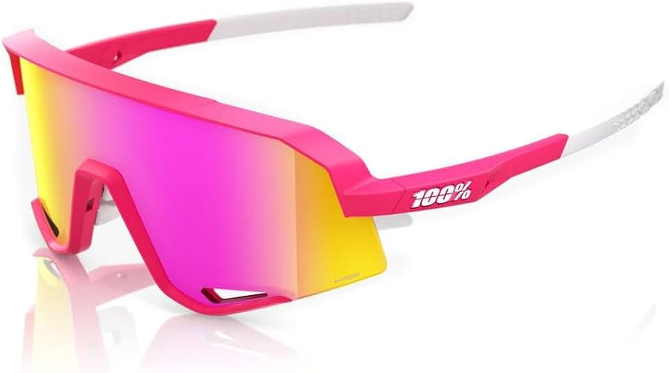 100% Slendale Sunglasses - Pitaya; HiPER Vital Pink Mirror