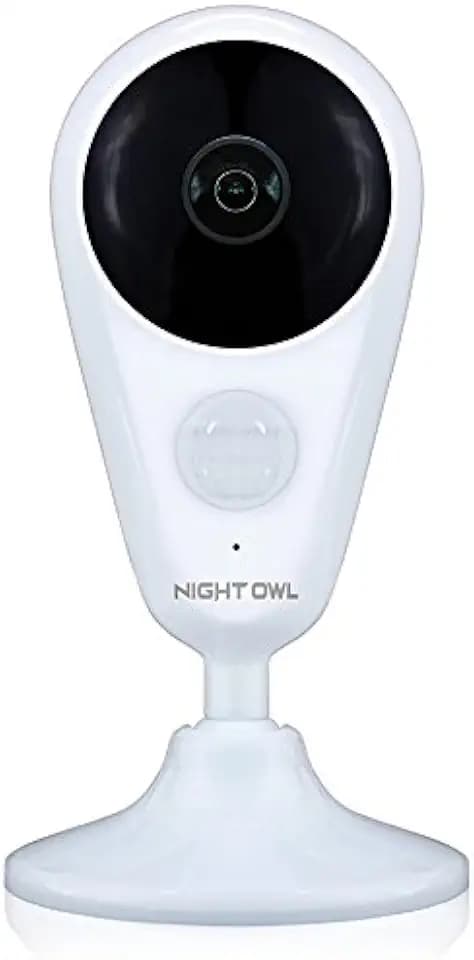 Night Owl Security Add-On Indoor Wireless 1080P Ac Powered Camera, White (CAM-WNVR2P-IN)