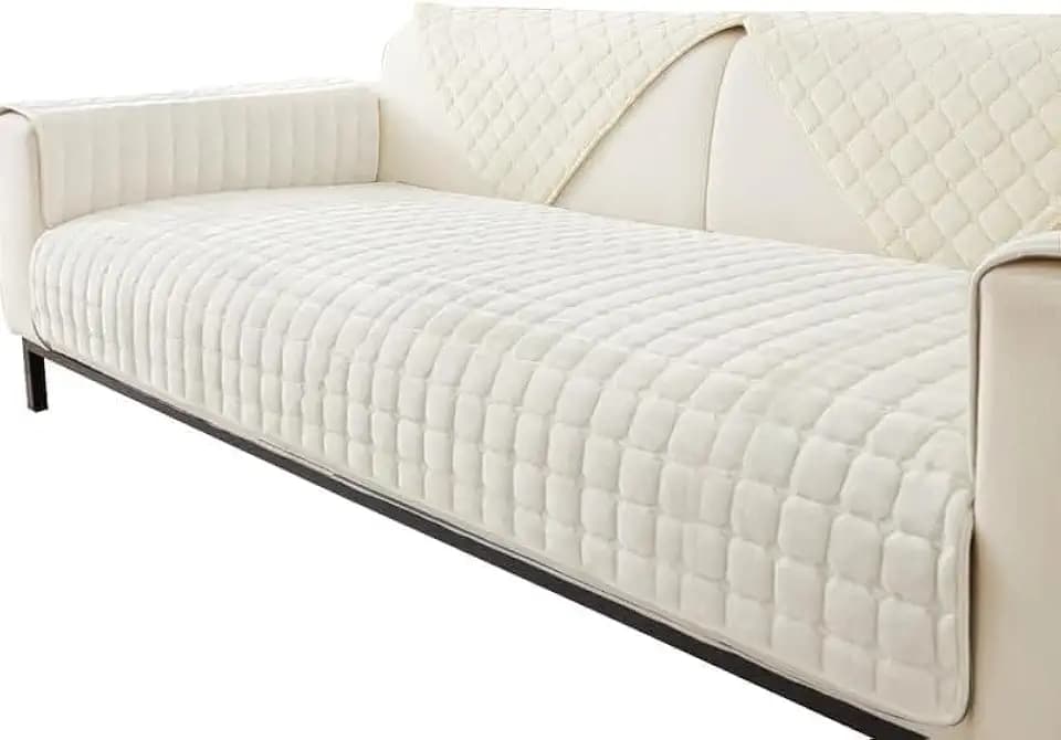 Couch überzug Form Ecksofa Sofa/Couch überwurfdecke, Samt Couch Überwürfe Sofahusse Sofaüberwürfe rutschfest Sofa Abdeckung