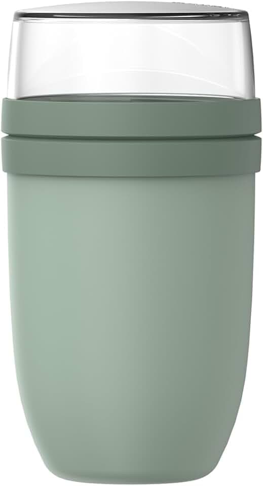 Mepal - Müslibecher xl Ellipse - 750 + 300 ml - Nordic sage