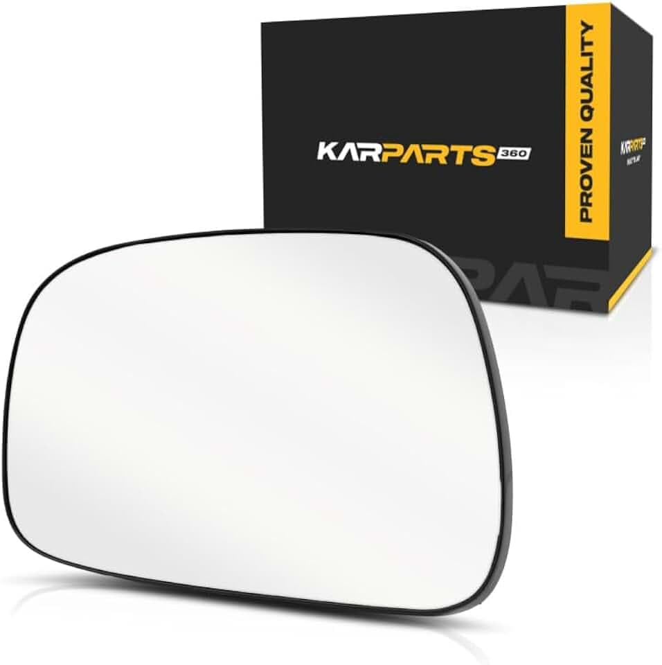 For Toyota Camry 2002 03 04 05 2006 Mirror Glass Driver Side | Non-Heated | w/Backing Plate | Flat Glass Type | LE/SE/XLE/Base Models | For 87961AA080 | TO1324100