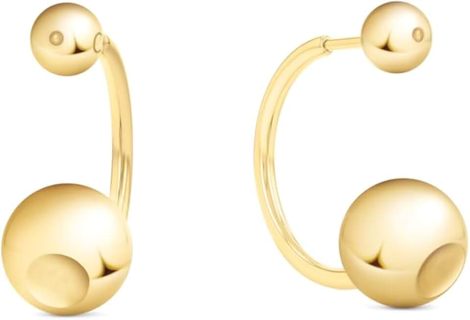 Calvin Klein Ohrringe für Damen Kollektion SCULPTURAL BUBBLES in Gelbgold - 35000789