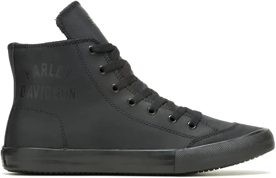Harley-Davidson Men's Nathan Sneaker, Black, 9.5