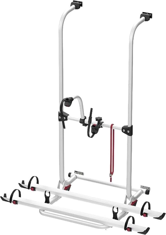 Fiamma Fahrradträger Carry Bike Pro, für 2 Räder, Aluminium, schwarz, 69x128x80-150 cm, 10,15 kg, Traglast 60 kg