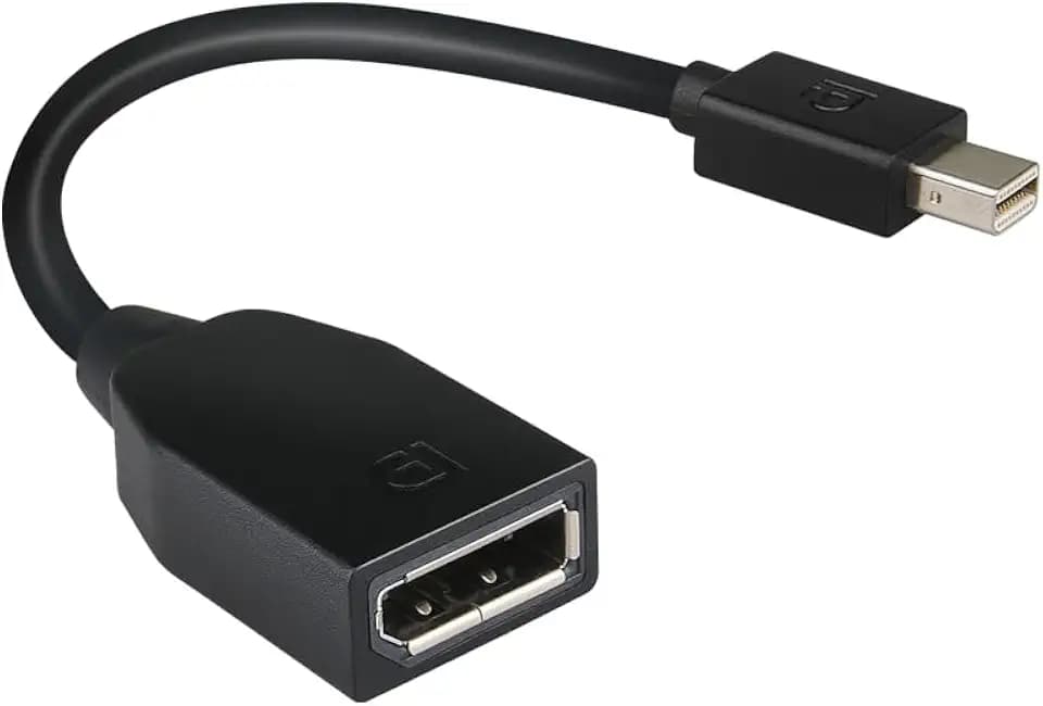Lenovo Mini-DisplayPort auf DisplayPort-Adapter 4X90L13971 Schwarz