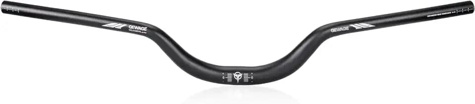 31.8 Bike Handlebar - 70mm Riser Handlebar - 780mm Aluminium Alloy Mountain Bike Bicycle Handlebars (31.8-70mm Rise)