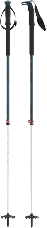 ATOMIC BCT Touring SQS Skitourenstöcke I Verstellbare Stöcke 95-145 cm I Aluminium Skistock I Skistöcke mit ergonomischem Griff I Tourenski Ausrüstung mit Safety-Vorrichtung