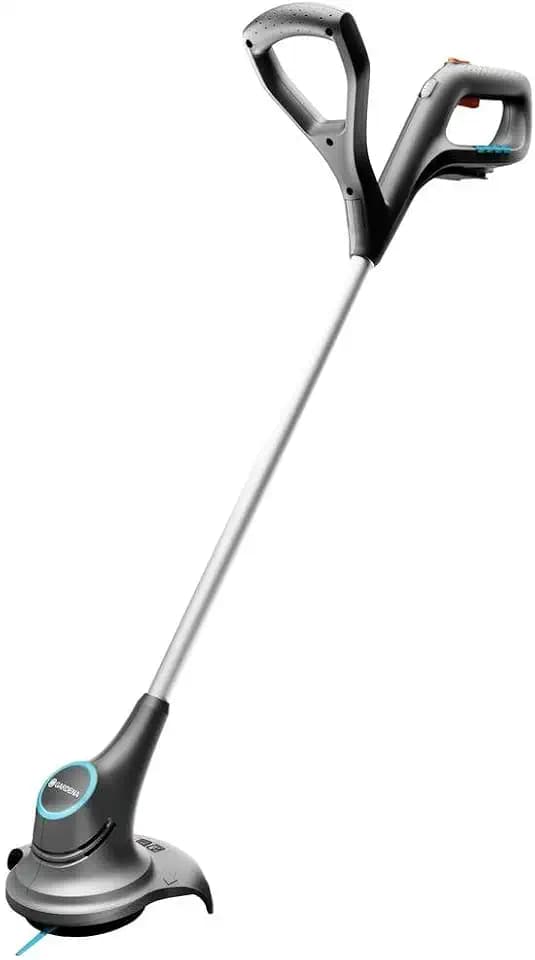 Gardena Akku-Trimmer SmallCut 23/18V P4A ohne Akku: Rasentrimmer mit 230 mm Schnittkreis, ergonomischer Griff, geringes Gewicht, integrierte Ersatzschneidemesser (14702-55)