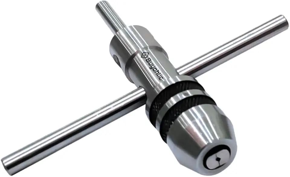 BUYOHLIC Spindle Pilot Tap Wrench Tap, Thread, Drill Press, Lathe Tool (Big (1/4" to 1/2"))
