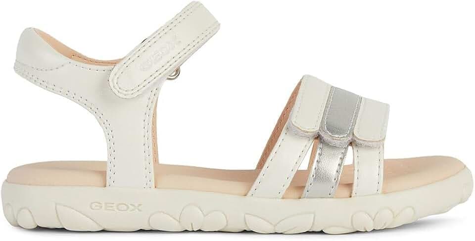 Geox Mädchen J Sandal Haiti GirlSandal