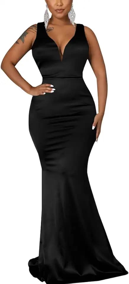 Women's Formal Wedding Guest Dresses Long Prom Gowns Evening Party