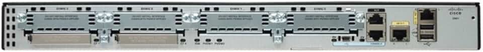 Cisco 2901 Voice Bundle Router (Sprach-/Faxmodul, Gigabit Ethernet)