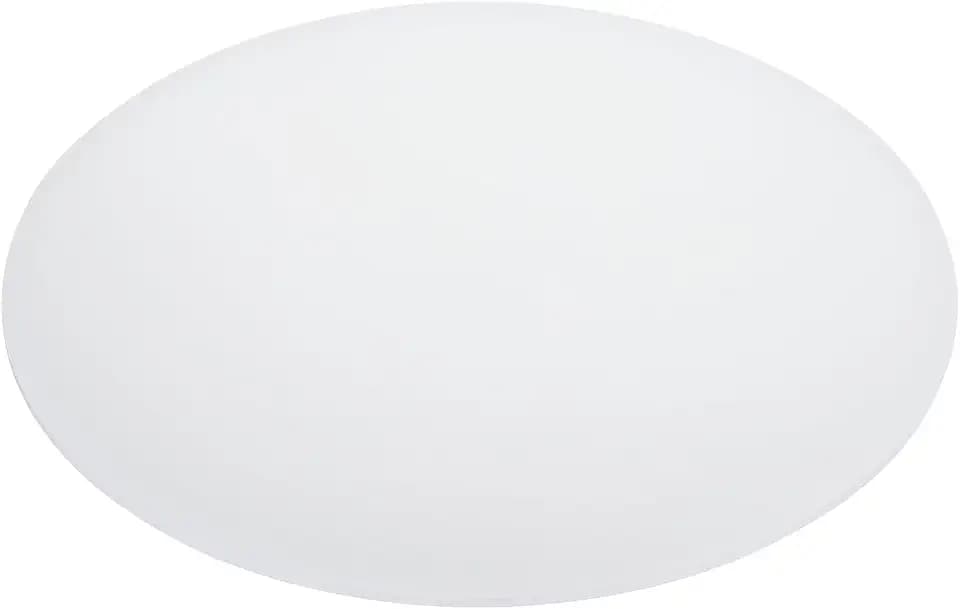 PATIKIL 8.5" Diameter Lampshade Diffuser, 2.7mm Thick Round Diffuser Sheet for Drum Lampshades, Pendants Light, DIY Light Shield, Translucent White