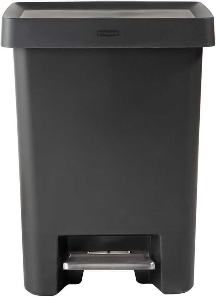 Rubbermaid Premier Series Step-On Mülleimer 71 L Anthrazit