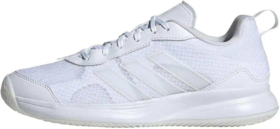 adidas Womens Avaflash Low Tennis Sneakers Shoes - White