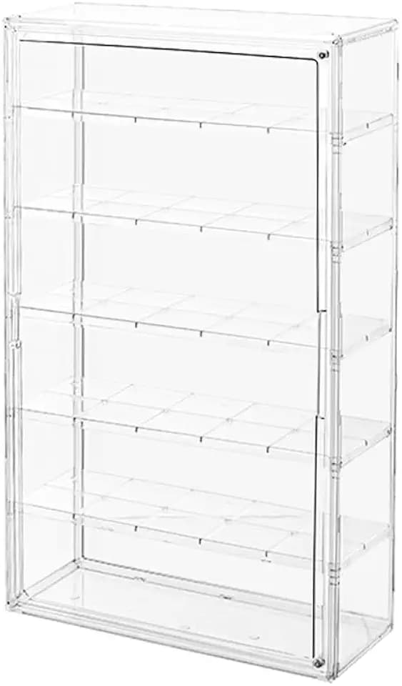 BOHOIDEE 6 Tiers Clear Display Case for Figures, Acrylic Storage Organizers