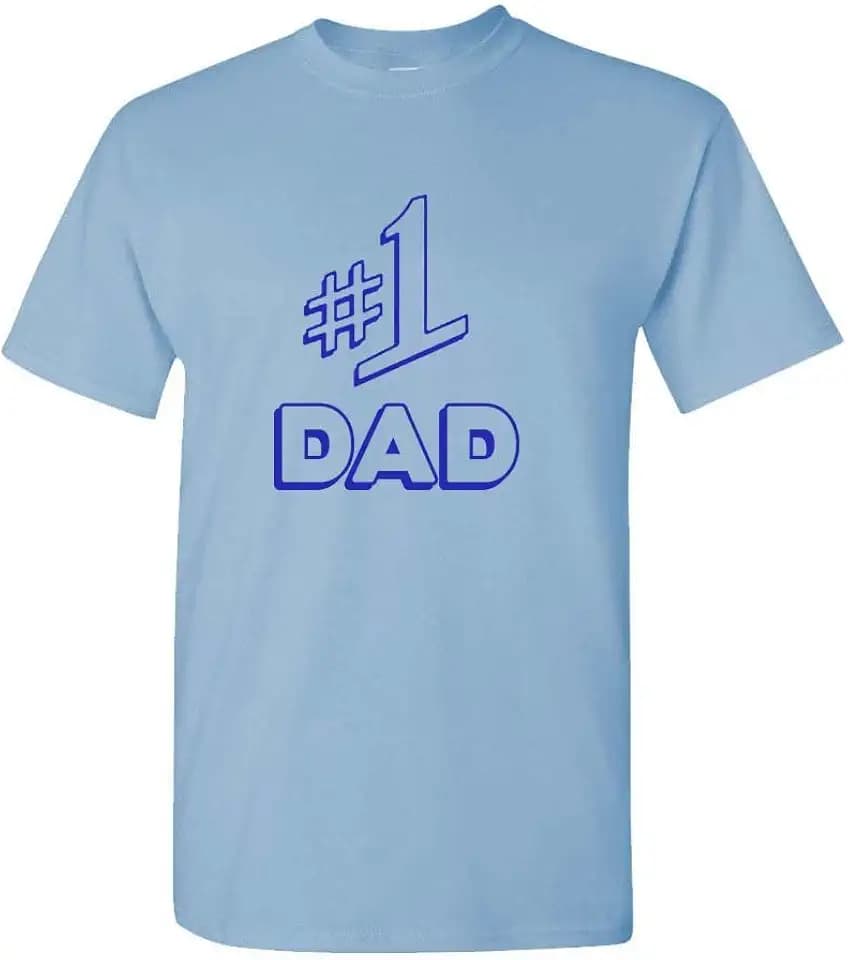 Number One Dad Graphic T-Shirt