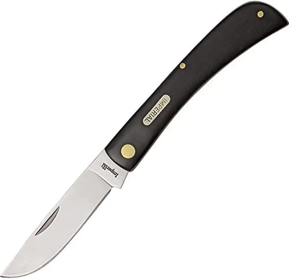 Schrade Imperial Schrade IMP22L Large Folding Pocket Knife, Black
