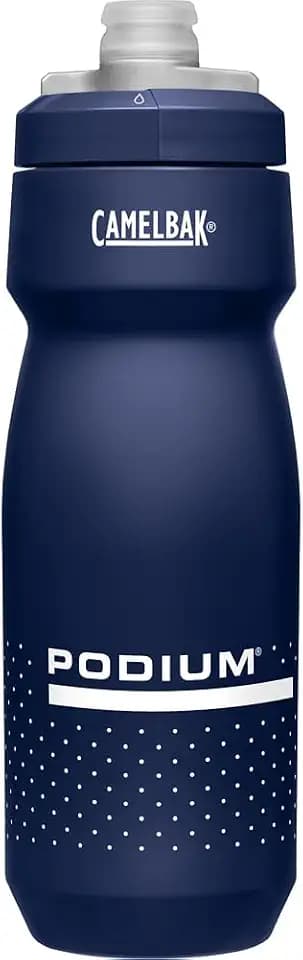 CAMELBAK PODIUM 24oz Fahrrad Trinkflasche – selbstschließender Deckel – auslaufsicher – BPA-frei – einfache Reinigung – Blue/Navy, Größe: OS
