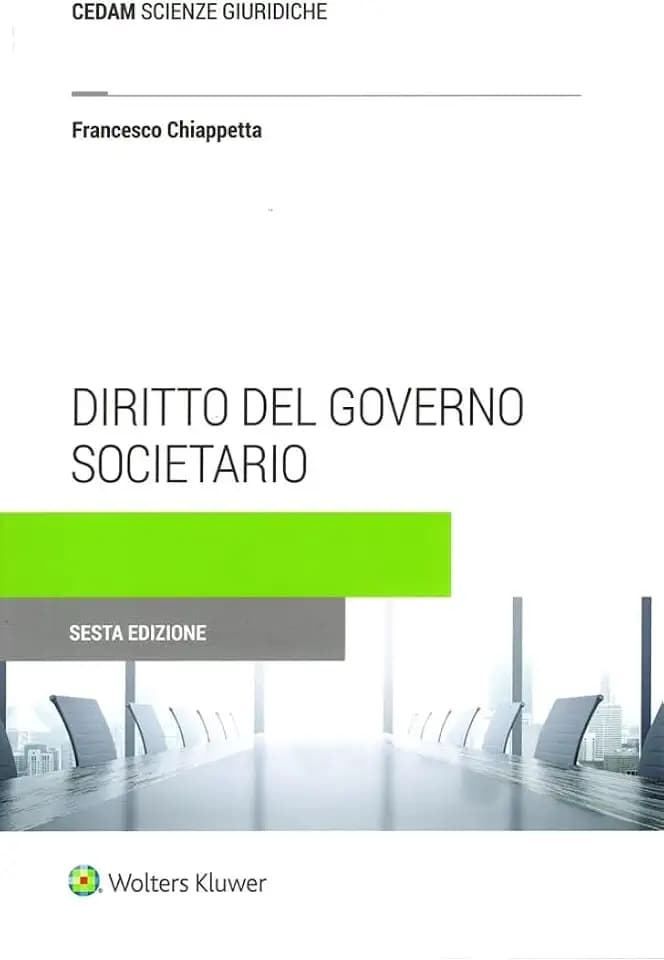 Diritto del governo societario. La corporate governance delle società quotate