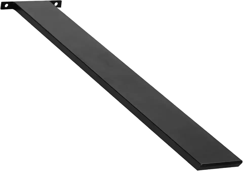 Hidden Island Countertop Support Bracket, Solid Heavy Duty Floating Shelf Bracket Straight Bracket for Granite/Wood/Concrete/Quartz Countertops, 1 Count, 26 Inch