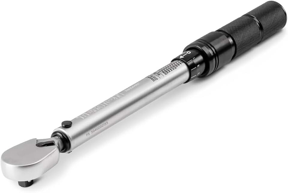 TEKTON 1/4 Inch Drive Micrometer Torque Wrench | TRQ50402