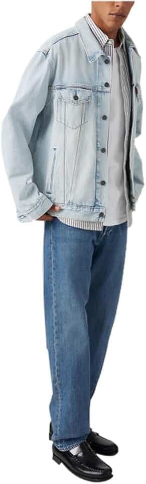Levi's Herren Jeanshose 501 Original mit Knopfleiste, Straight Fit