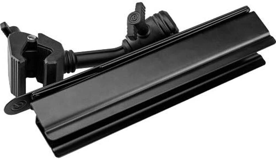 Gravity NS MS 03 - Faltbarer Traveler Notenhalter, Flexibler Klemmbereich von 15 mm bis 35 mm, Stahl, schwarz