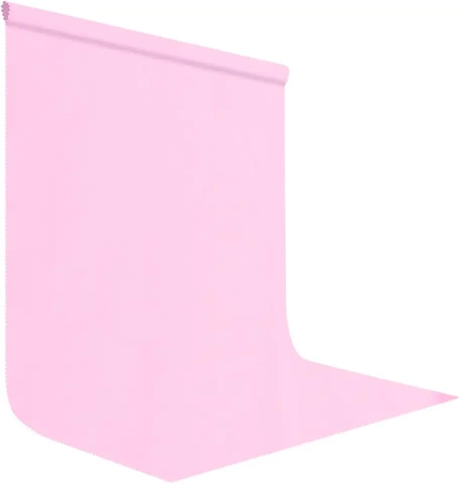 Pink Photography Backdrop for Photoshoot, Fabric 10x10ft