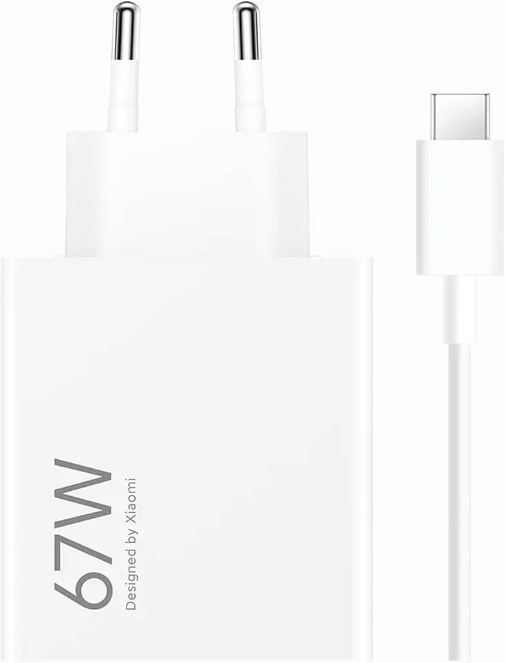 Xiaomi 67W HyperCharge USB-A Ladegerät Stecker mit USB-C Kabel
