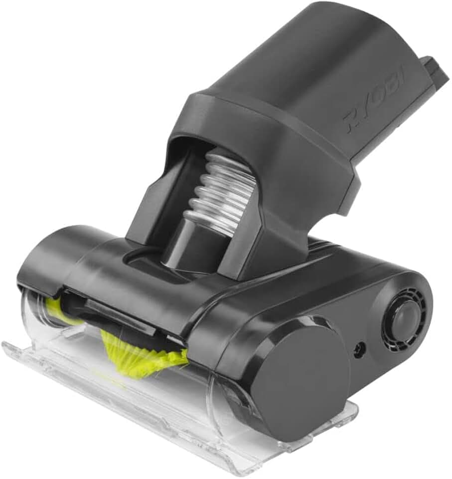 RYOBI Elektrischer Mini-Bürstenkopf RSVMBB, geeignet für Tierhaare, Reinigung von Treppen, Polstermöbeln, Autositzen