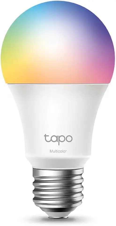 Tapo L530E alexa Lampe E27, Energie sparen, Mehrfarbrige dimmbare smarte WLAN Glühbirne, Smart home alexa zubehör, Abläufe und Zeitpläne, Kein Hub notwendig