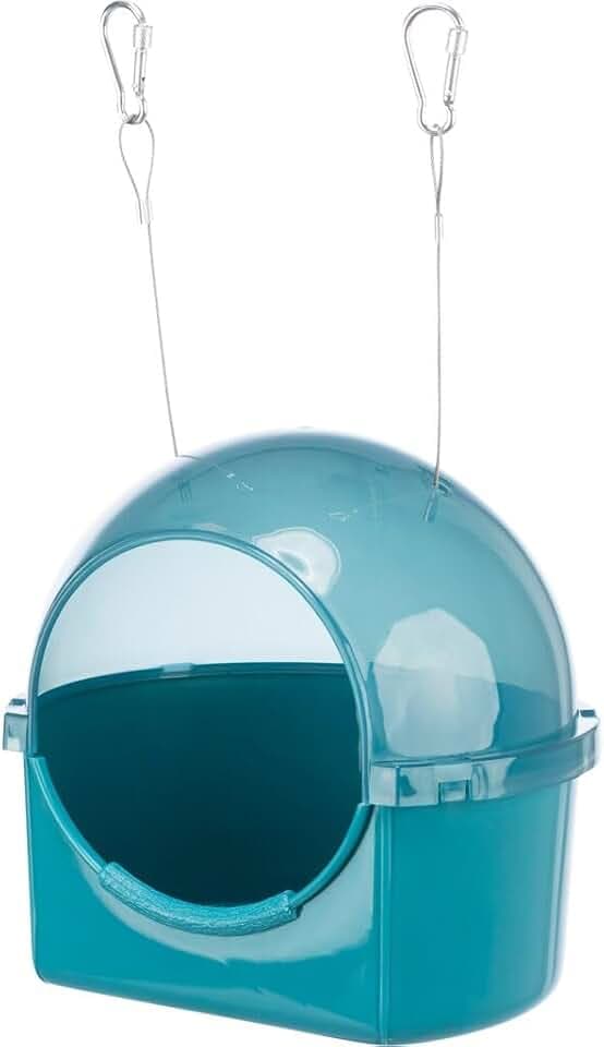 Badehaus, rund, 20 × 20 × 17,5 cm, blau