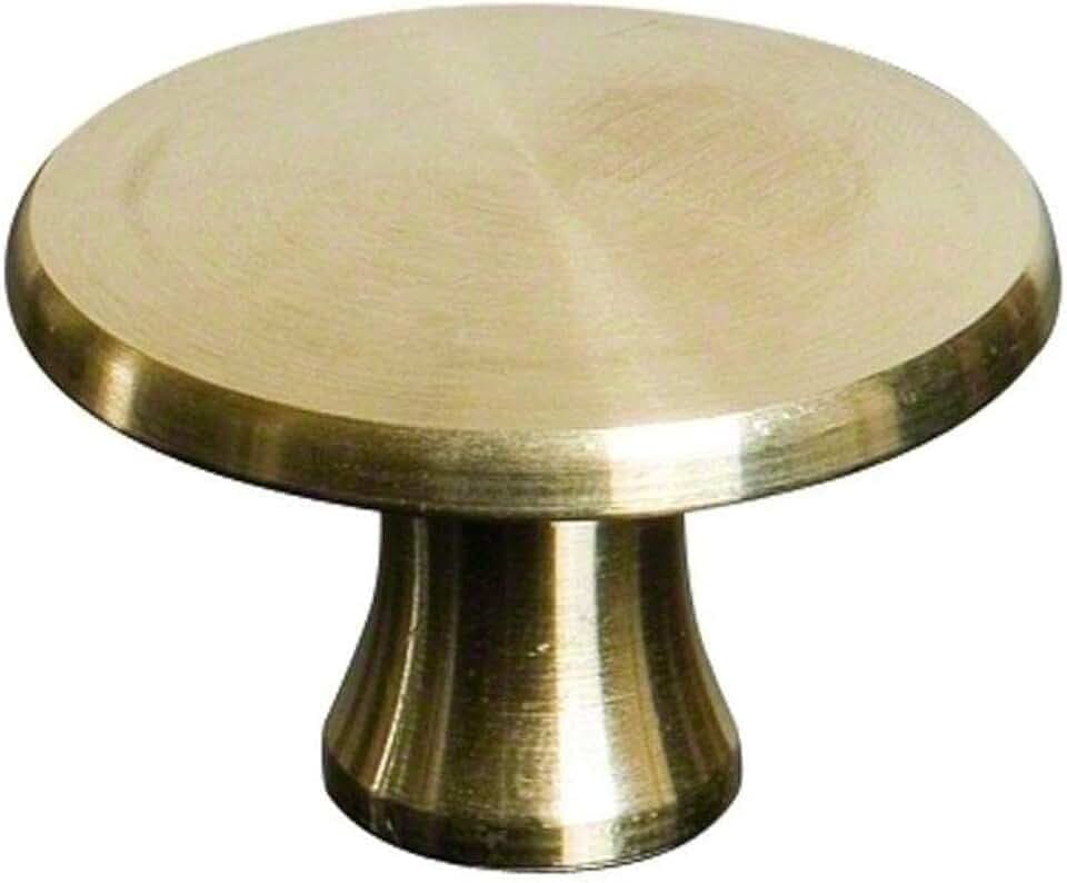 STAUB Knauf, rund, 4 cm, Messing, für Cocottes/Bräter mit Durchmesser 18-41 cm, Gold