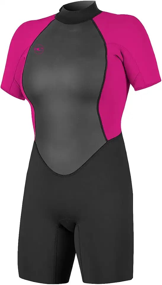 O'Neill Women's Reactor-2 2mm Back Zip S/S Spring Wetsuit