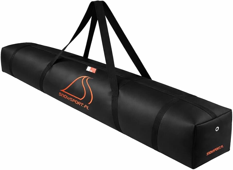 SnowSport Double Ski Bag Skitasche Prestige für 2 Paar Ski und Skistöcke - sehr dick gepolstert - für Flugreisen Busreisen Autoreisen (170)