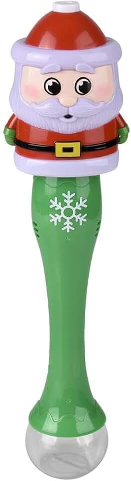 Rhode Island Novelty Light-Up Santa Bubble Wand 13.5"