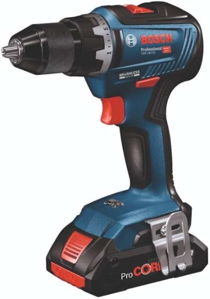 Bosch Professional 18V System Combo Kit: Bohrschrauber GSR 18V-55 + Drehschlagschrauber GDX 18V-200 + Bohrhammer GBH 18V-22 (inkl. 3x 4.0Ah ProCORE Akku, Ladegerät GAL 1880 CV, Werkzeugtasche)