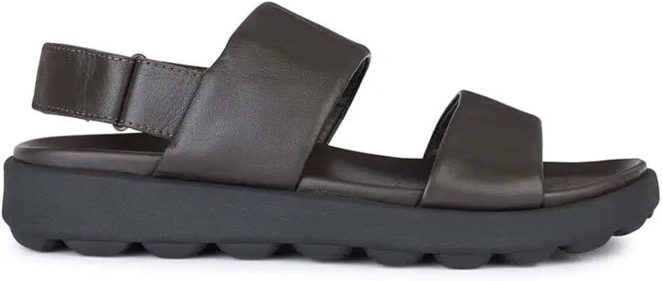 Geox Jungen U Spherica Ec6 C Slide Sandal, Dunkelbraun, 39 EU