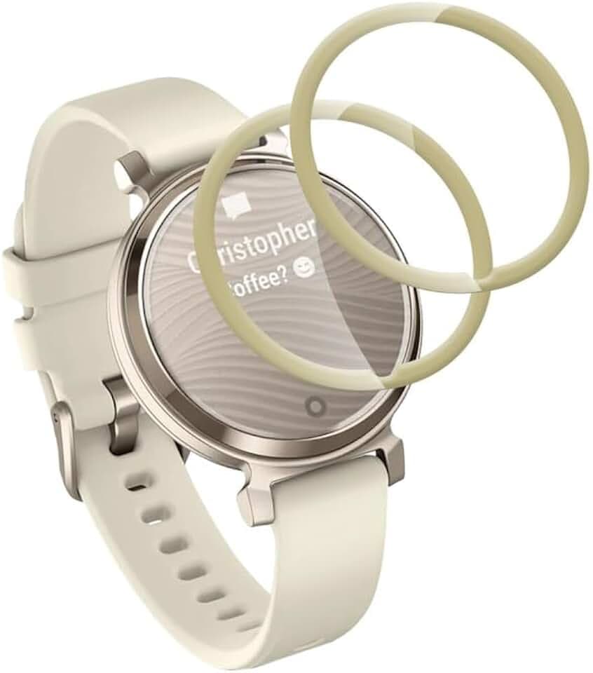 für Soft TPU Schutzfolie Garmin Lily 2, 2 Stück Folie Garmin Lily 2 Displayschutz, für Blasenfreie Panzerfolie Ultra HD Schutzglas Displayfolie